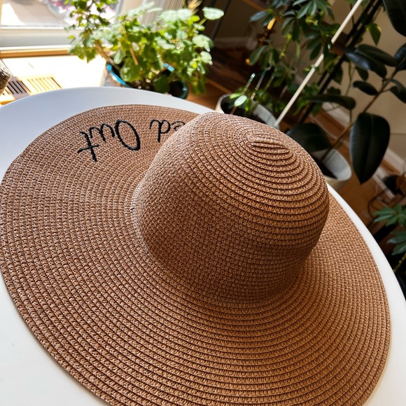 Saks 5th Ave Beach sunhat Sun Hat - Picture 6 of 12